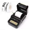 Etikettendrucker NIIMBOT B21S Schwarz — kompakter Bluetooth-Rollendrucker, 50 mm Druckbreite, 60 mm/s, Li-Ion 1200 mAh