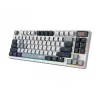 Mechanische Tenkeyless-Gaming-Tastatur MSI FORGE GK600 TKL Wireless USB + Bluetooth QWERTY UK English RGB Blau/Weiß