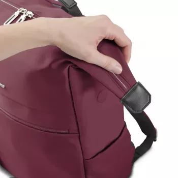 Laptop-Rucksack HAMA 227060 für 16,2-Zoll-Laptops, rot, gepolstertes Laptopfach