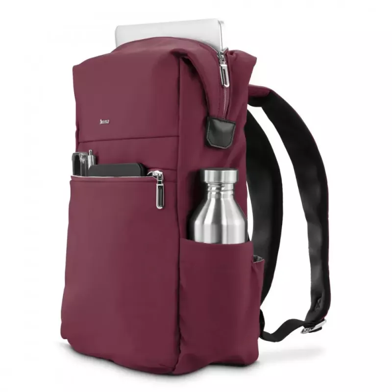 Laptop-Rucksack HAMA 227060 für 16,2-Zoll-Laptops, rot, gepolstertes Laptopfach