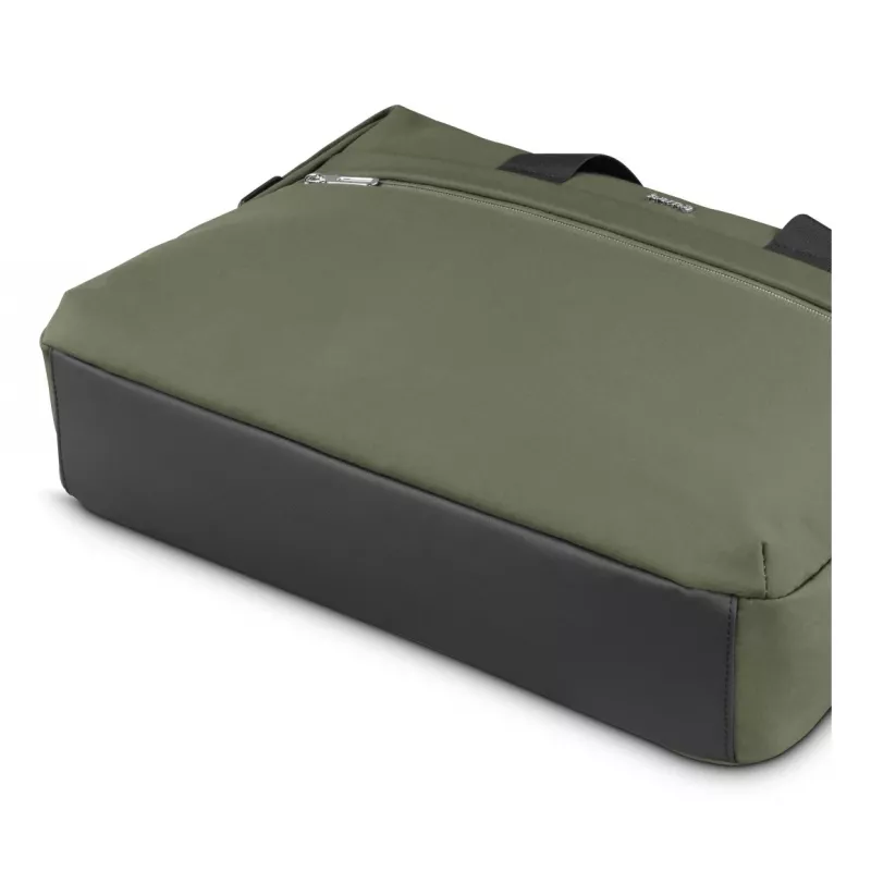 Laptoptasche HAMA ultimate 227063 — grün, geeignet für Laptops bis zu 15,6 Zoll, gepolstertes Fach, Vordertasche, Schultergurt