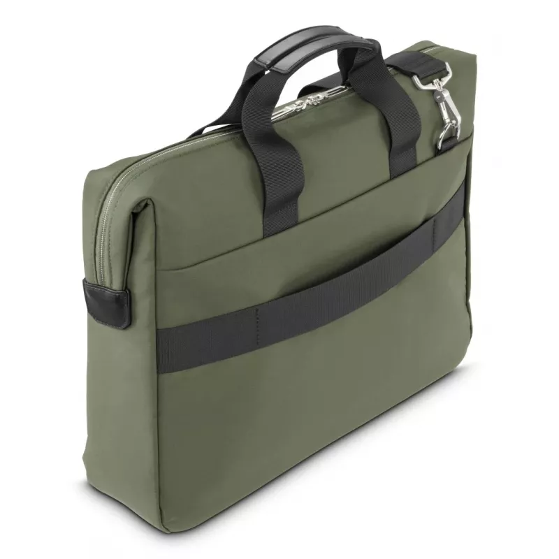 Laptoptasche HAMA ultimate 227063 — grün, geeignet für Laptops bis zu 15,6 Zoll, gepolstertes Fach, Vordertasche, Schultergurt