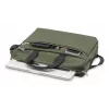 Laptoptasche HAMA ultimate 227063 — grün, geeignet für Laptops bis zu 15,6 Zoll, gepolstertes Fach, Vordertasche, Schultergurt