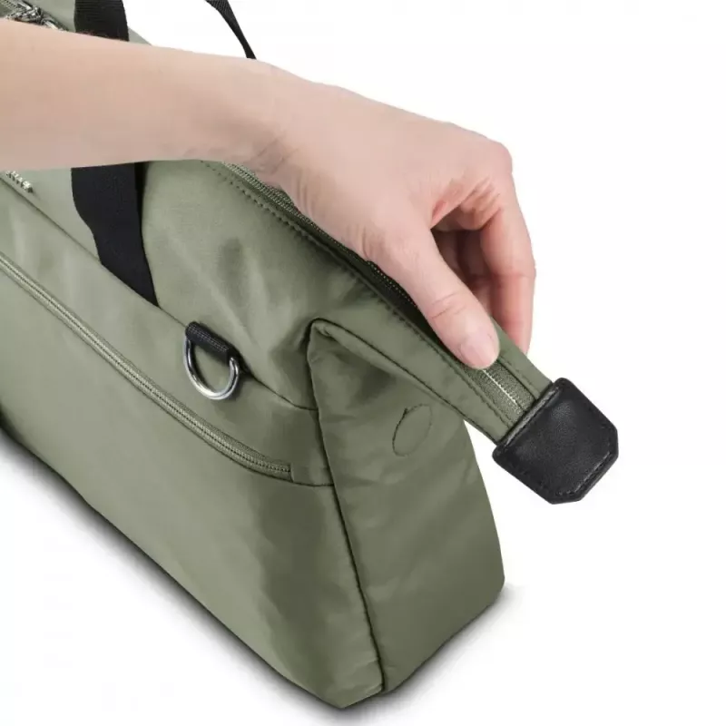 Laptop-Tasche HAMA ultimate 227067 grün – kompakte Schutztasche für Laptops und Notebooks