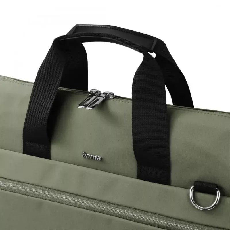 Laptop-Tasche HAMA ultimate 227067 grün – kompakte Schutztasche für Laptops und Notebooks