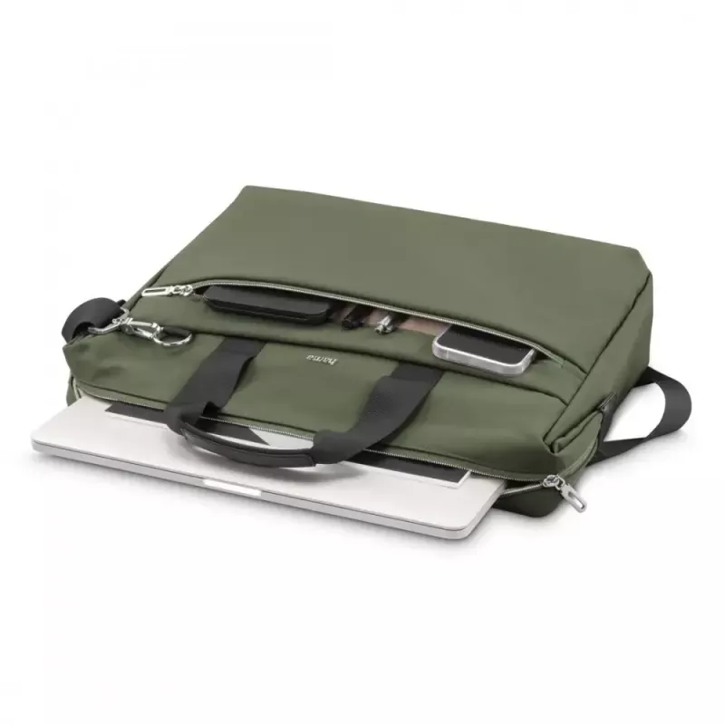 Laptop-Tasche HAMA ultimate 227067 grün – kompakte Schutztasche für Laptops und Notebooks