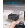 ICY BOX IB-1233CL-CR USB 3.2 Gen 1 (3.1 Gen 1) Type-A Schwarz
