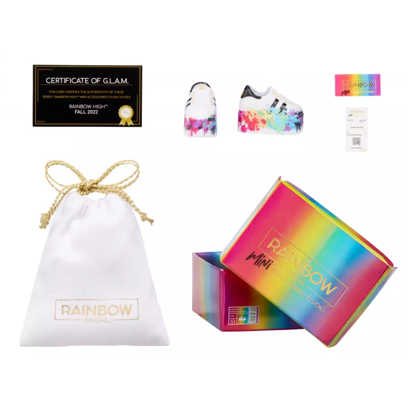 Rainbow High Accessories Studio Series 1, S Assortment in PDQ Puppenschuhe