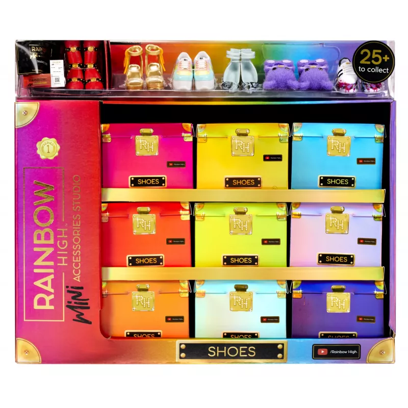 Rainbow High Accessories Studio Series 1, S Assortment in PDQ Puppenschuhe