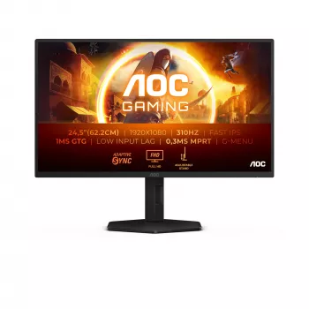 AOC G4 25G4SXU Computermonitor 62,2 cm (24,5 Zoll) 1920 x 1080 Pixel Full HD LED Schwarz, Grau
