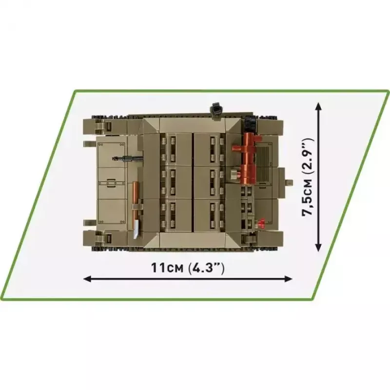 Cobi Blocks Tankette TK-3 Konstruktionsset – 323 Teile