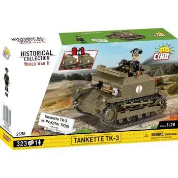 Cobi Blocks Tankette TK-3 Konstruktionsset – 323 Teile