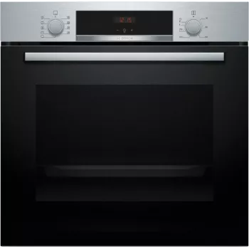 Bosch Serie 4 HBA534ES3 Backofen 71 L 3400 W Schwarz, Edelstahl
