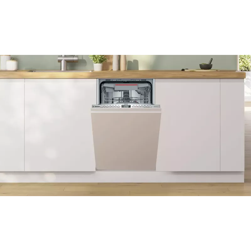 Einbau-Geschirrspüler Bosch Serie 4 SPV4HMX49E – Slimline 45 cm, 10 Maßgedecke, 44 dB, 6 Programme