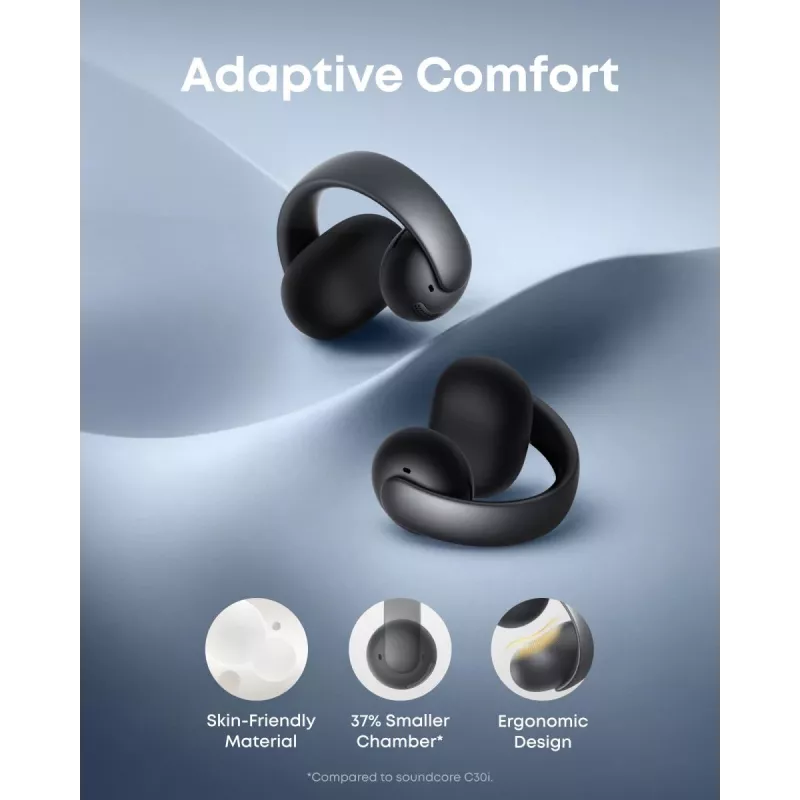 ANKER Earbud - Soundcore Aeroclip - Schwarz