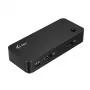 i-tec Universal KVM HUB 2x USB-C 2x USB-A 3.0 5000 Mbit/s Schwarz