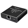 Ethernet-Splitter QOLTEC 52294 1x3 RJ45 mit USB-C-Stromversorgungseingang