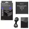 Ethernet-Splitter QOLTEC 52294 1x3 RJ45 mit USB-C-Stromversorgungseingang