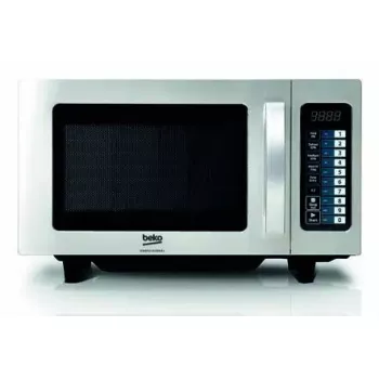 Solo-Tischmikrowelle BEKO PRO25IXBP, 25 l, Silber, LED-Anzeige, Tastensteuerung
