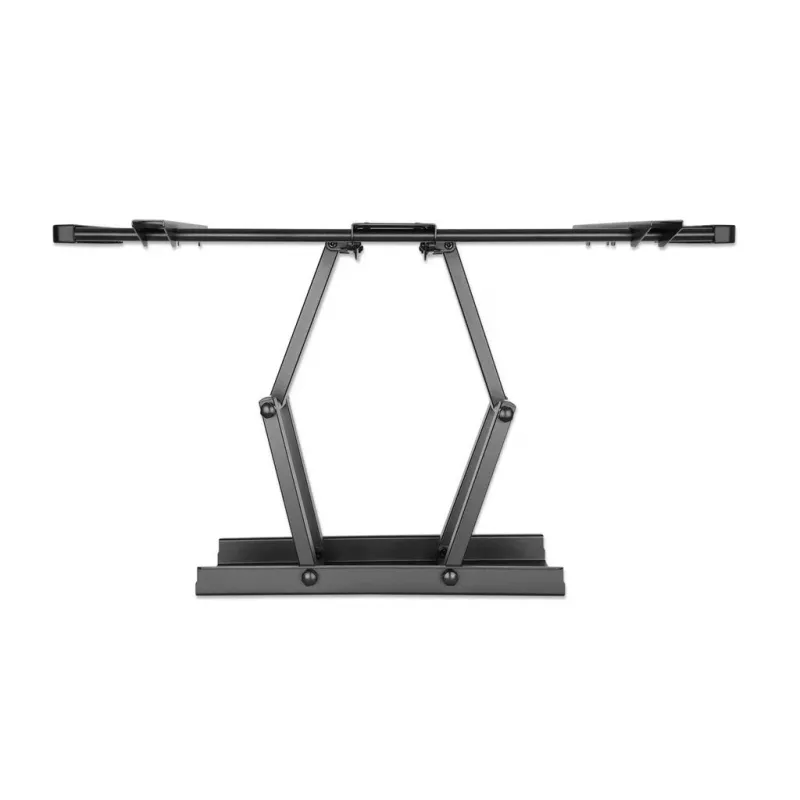 Manhattan Wandhalterung für TV & Monitore (Full Motion), Für Bildschirme von 37 Zoll bis 100 Zoll, VESA-Kompatibilität: alle zwischen 200x200 mm und 900x600 mm – überprüfen Sie die Abmessungen der vier Befestigungslöcher auf der Rückseite des Bildschirms, um sicherzustellen, dass sie passen, Max. 80 kg, Schwarz, Halterung, Lebenslange Garantie