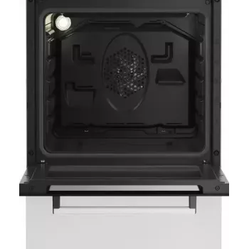 Freistehender Gas-Elektro-Herd BEKO FSE52323DWD, 4-Flammen-Kochfeld, 60 cm, 55 L Backofen, Energieeffizienzklasse A