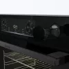 Einbau-Elektrobackofen Gorenje BSA6737E15BG — 77 l, schwarz, digitaler Timer, Konvektion, Grill, Pizzafunktion