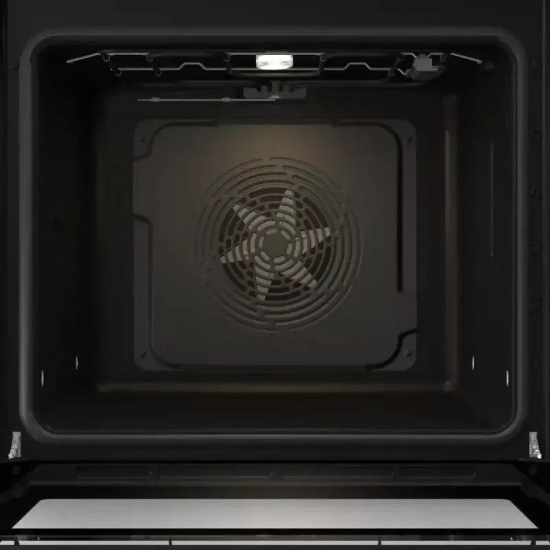 Einbau-Elektrobackofen Gorenje BSA6737E15BG — 77 l, schwarz, digitaler Timer, Konvektion, Grill, Pizzafunktion