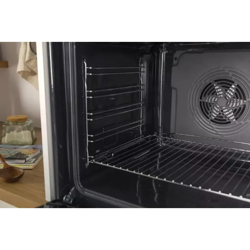 Einbau-Elektrobackofen Gorenje BSA6737E15BG — 77 l, schwarz, digitaler Timer, Konvektion, Grill, Pizzafunktion