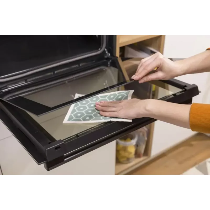 Einbau-Elektrobackofen Gorenje BSA6737E15BG — 77 l, schwarz, digitaler Timer, Konvektion, Grill, Pizzafunktion