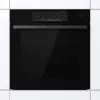 Einbau-Elektrobackofen Gorenje BSA6737E15BG — 77 l, schwarz, digitaler Timer, Konvektion, Grill, Pizzafunktion