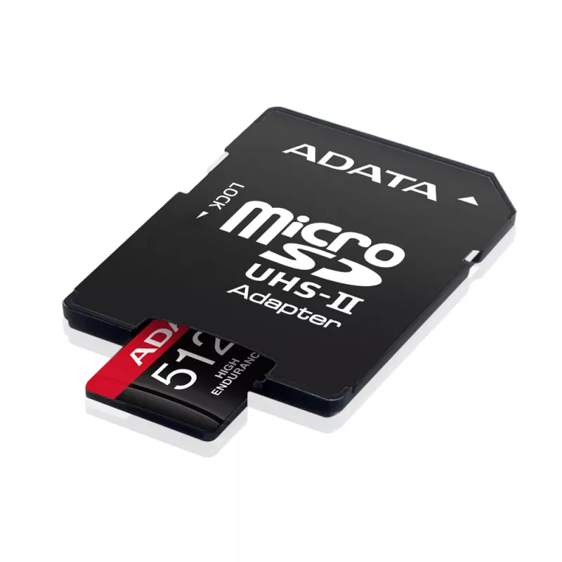 MicroSDXC-Speicherkarte ADATA 512GB UHS‑I U3 V30 Klasse 10 A2, 100/85 MB/s, wasserdicht