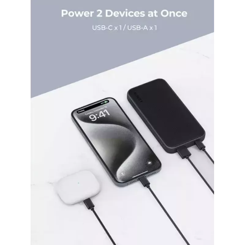Tragbarer Ladegerät AUKEY PB-Y46 10000mAh
