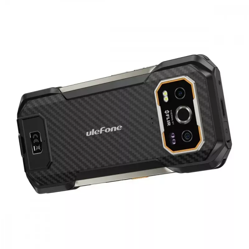 Smartphone UleFone Armor 27T 6,58 Zoll 12 GB RAM 256 GB Schwarz, Energieeffizienzklasse A