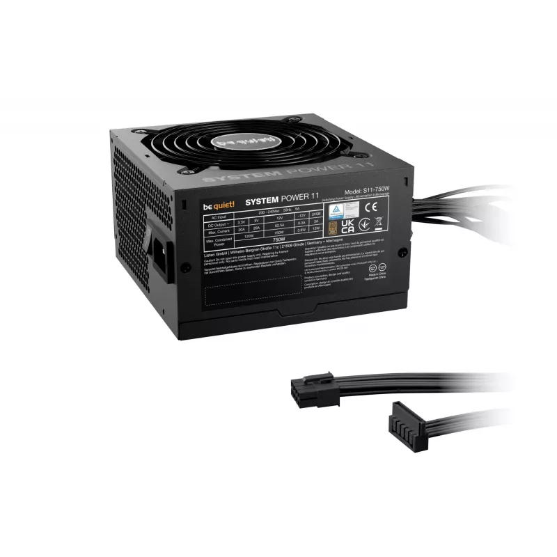 be quiet! System Power 11 750W power supply unit 20+4 pin ATX ATX Schwarz