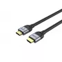 HDMI-Kabel UNITEK C11086GY01-3M 3m 2.1 48 Gbit/s Schwarz Grau