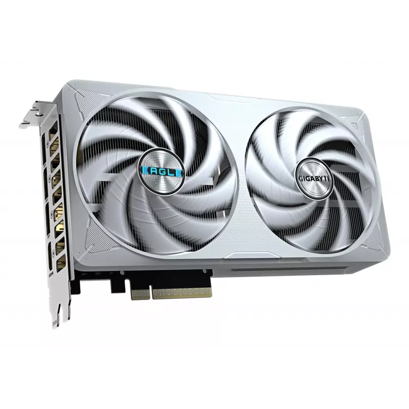GIGABYTE GeForce RTX 5060 Ti EAGLE OC ICE 8G Grafikkarte – 8 GB GDDR7, 128-Bit, PCI-E 5.0, 2617 MHz Kerntakt, 3 x DisplayPort, 1 x HDMI, GV-N506TEAGLEOC ICE-8GD