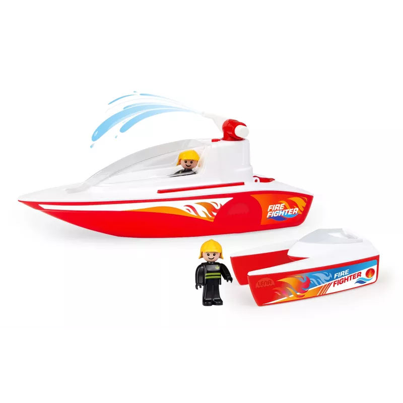 Boot-Spielfahrzeug Lena 04721 für Kinder, mehrfarbig, geeignet ab 2 Jahren