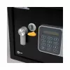 Freistehender Safe Yale YSG/250/DB2 — Stahl, Kombinationsschloss, 16 l, Schwarz, Boden-/Wandmontage