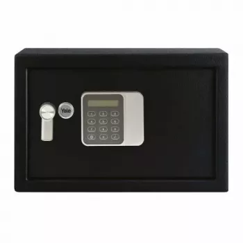 Freistehender Safe Yale YSG/250/DB2 — Stahl, Kombinationsschloss, 16 l, Schwarz, Boden-/Wandmontage