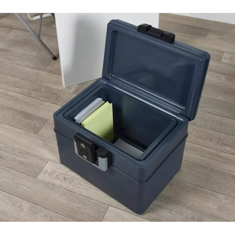 Freistehender Tresor Yale YFWC/329/KB1 16,5 l Schlüsselschloss Schwarz Grau