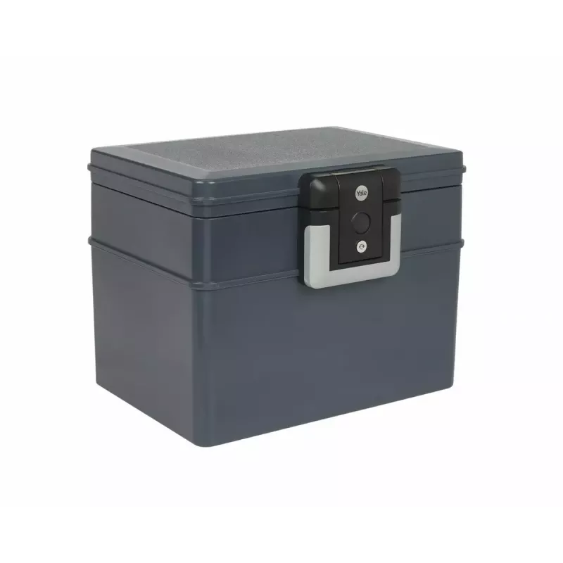 Freistehender Tresor Yale YFWC/329/KB1 16,5 l Schlüsselschloss Schwarz Grau