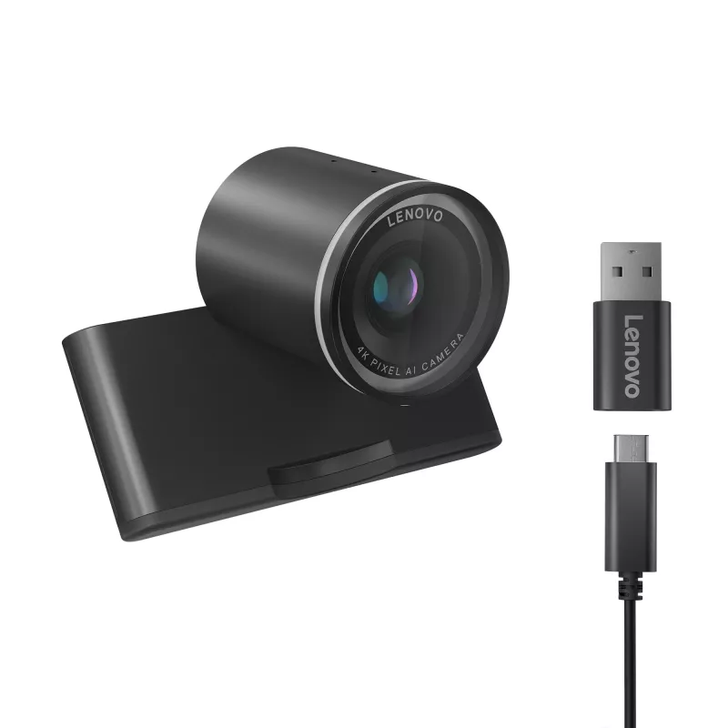 Lenovo 4XC1Q25246 Webcam 8 MP 1920 x 1080 Pixel USB-C Schwarz
