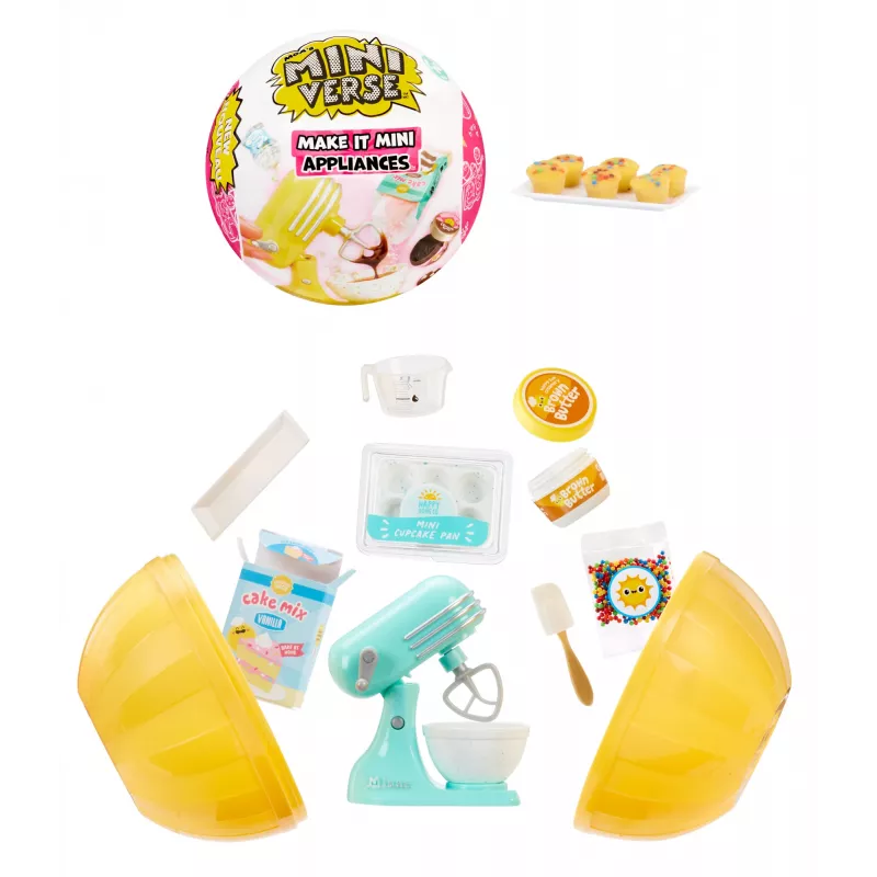 Miniverse MGA's - Make It Mini Appliances Serie 2 im PDQ, 8 Jahre, Mehrfarbig, Kunststoff