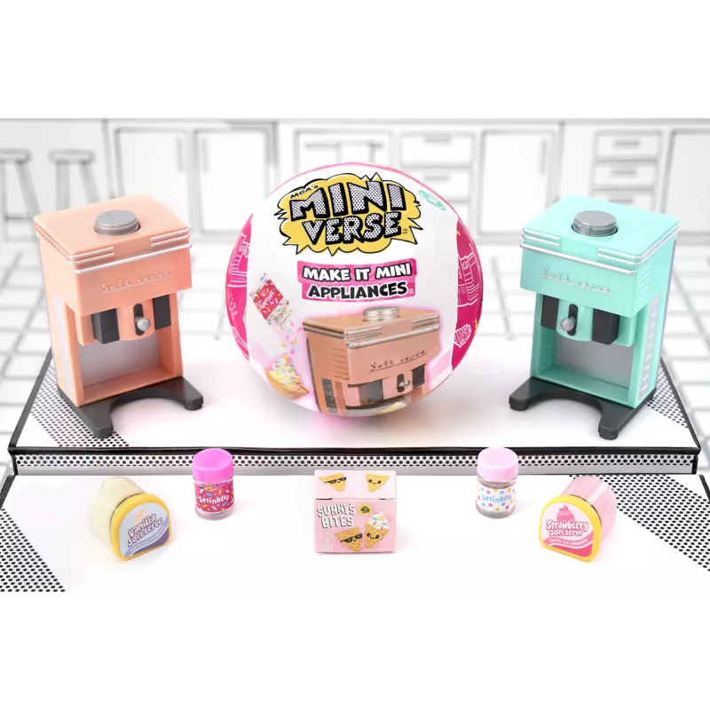 Miniverse MGA's - Make It Mini Appliances Serie 2 im PDQ, 8 Jahre, Mehrfarbig, Kunststoff