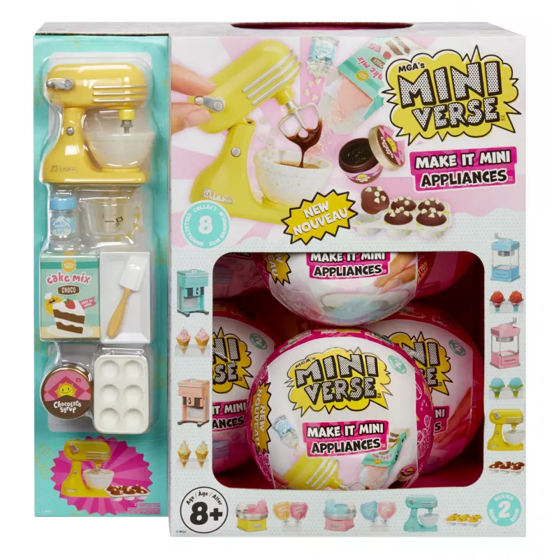 Miniverse MGA's - Make It Mini Appliances Serie 2 im PDQ, 8 Jahre, Mehrfarbig, Kunststoff