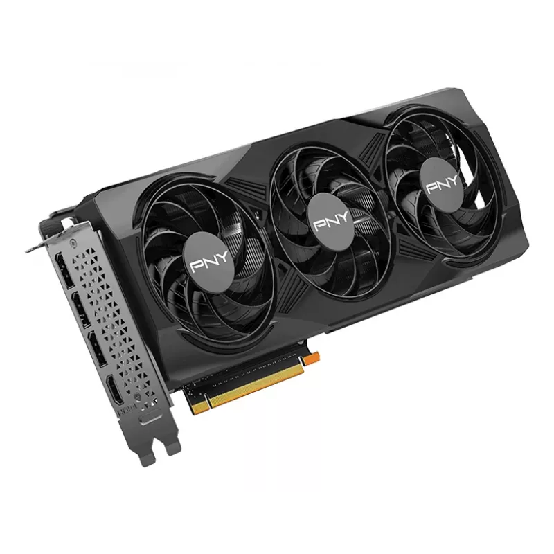 PNY GeForce RTX 5070 12 GB Overclocked Triple Fan - 12 GB GDDR7 - DisplayPort 2.1b / HDMI 2.1b