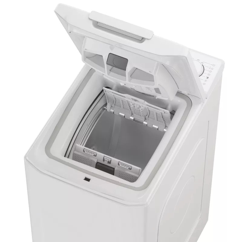 Candy TCAS265D3-S Waschmaschine Toplader 6 kg 1200 U/min Weiß