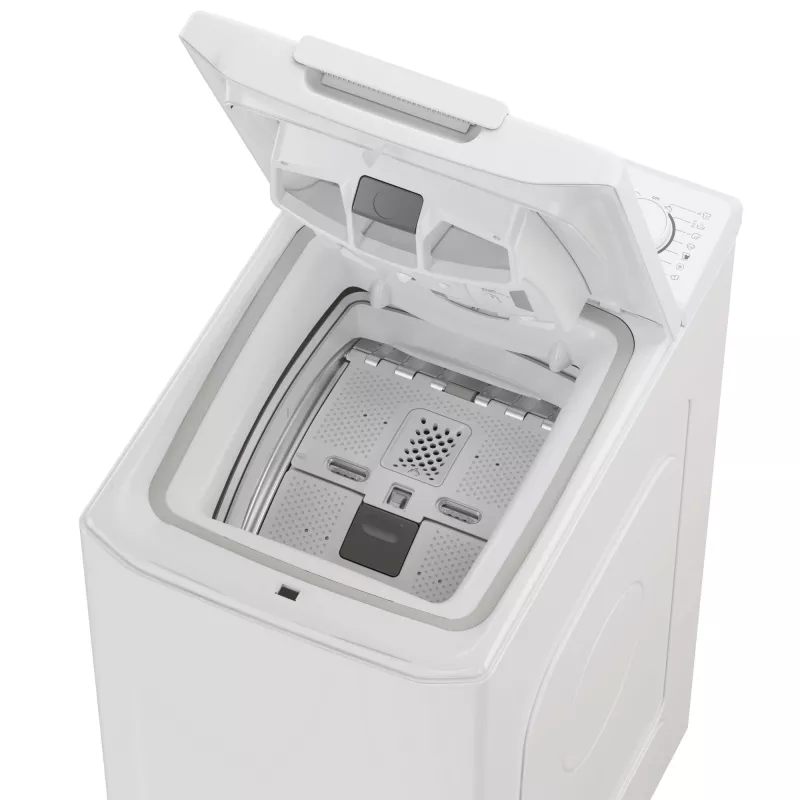 Candy TCAS265D3-S Waschmaschine Toplader 6 kg 1200 U/min Weiß