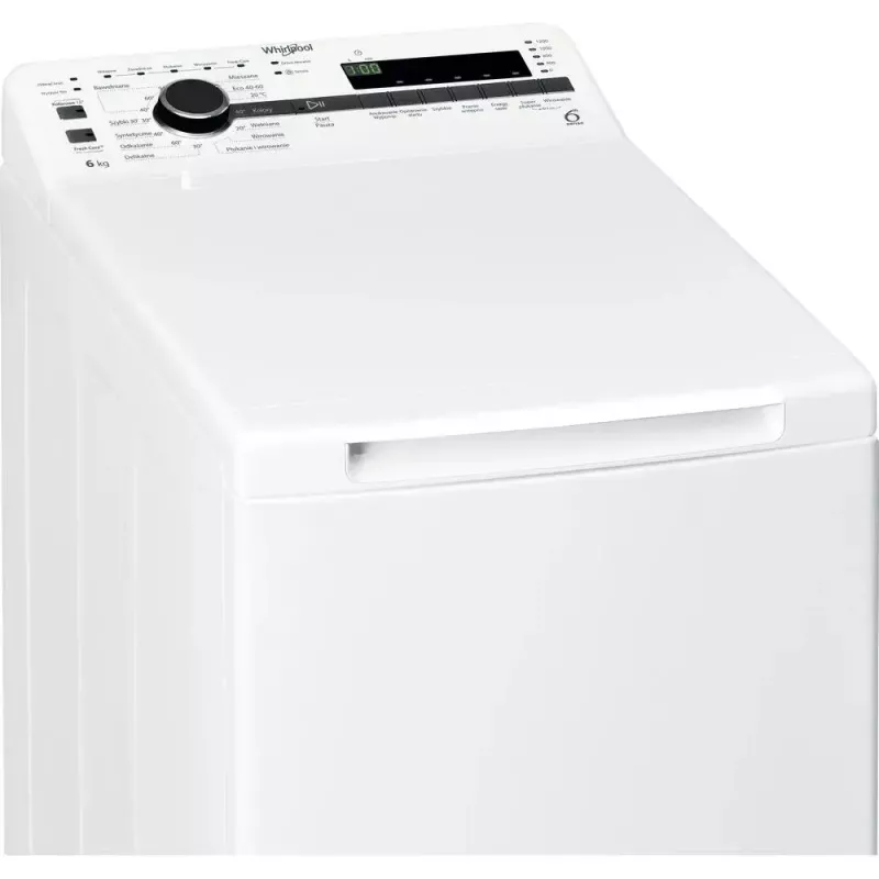 Whirlpool NTDLR 6240SS PL/N Waschmaschine Toplader 6 kg 1151 U/min Weiß
