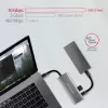 Axagon HMC-5G21 USB 10Gbps Hub, 2x USB-A, 2x USB-C, HDMI 4k/30Hz, PD 60W, USB-C-Kabel
